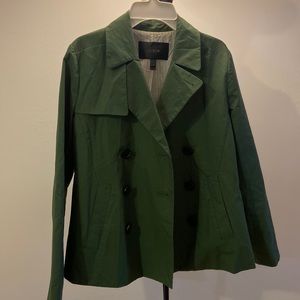 Hunter green jacket from JCrew.   Like new